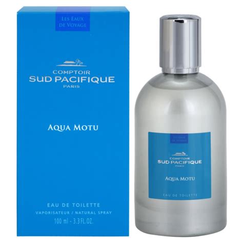 Comptoir Sud Pacifique Eau de Toilette Spray, Aqua Motu, 3.3 Fl .